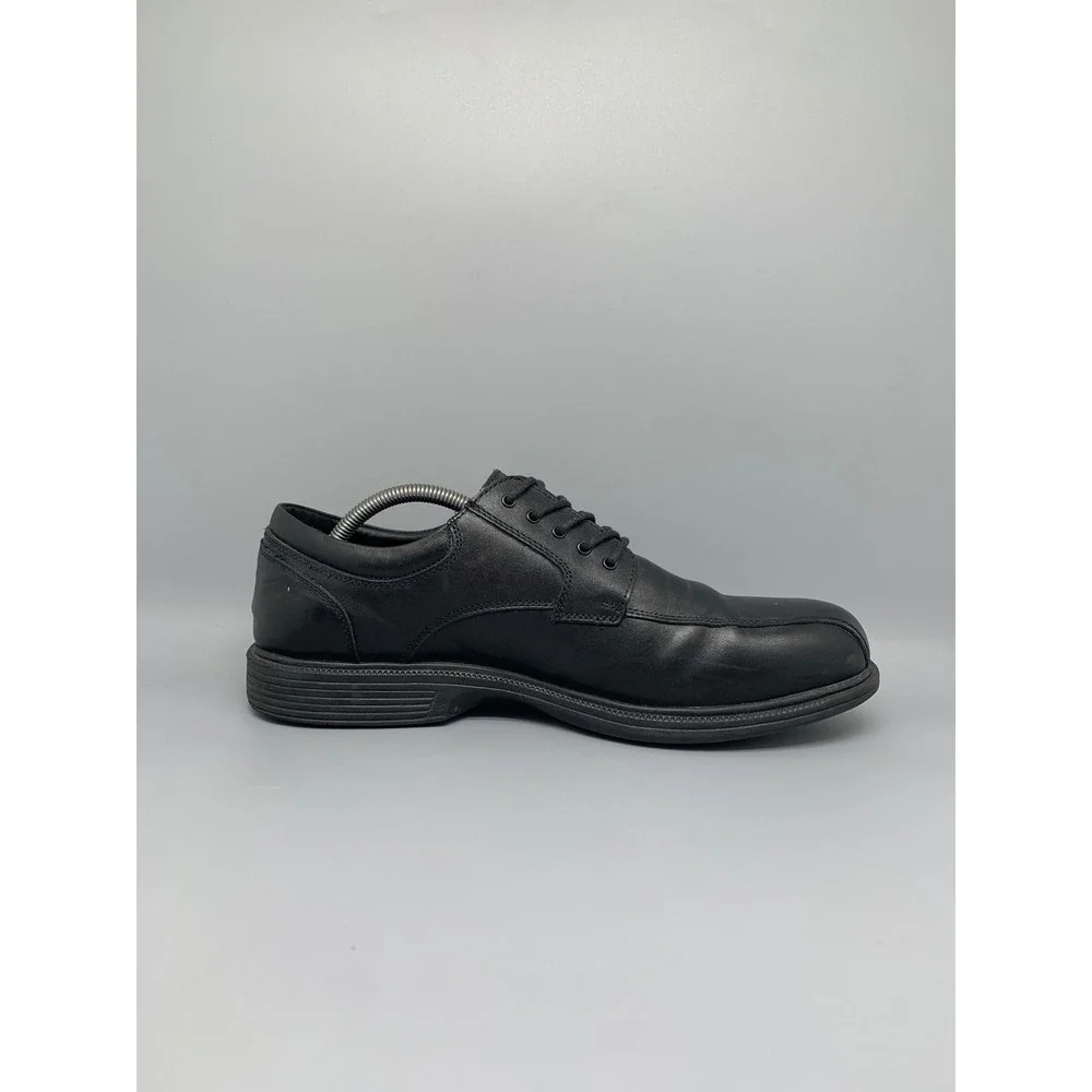 G.H. Bass Mitch Black Leather Oxford Shoes Men's Sz 10.5